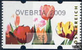 Österreich 2009 Automatenmarke ** - € 0,55 - Tulpen: ÖVEBRIA 2009 -