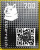 7,00 - Crypto stamp mit intaktem Sicherheitsetikett - DOGE - schwarz - 6 stelliger Code - Österreich ** 2020 -