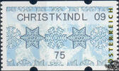 Österreich 2009 Automatenmarke ** - € 0,75 - Schneekristalle: CHRISTKINDL 09 -