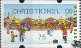 Österreich 2009 Automatenmarke ** - € 0,75 - Weihnachtsmarkt: CHRISTKINDL 09 -