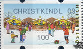 Österreich 2009 Automatenmarke ** - € 1,00 - Weihnachtsmarkt: CHRISTKINDL 09 -