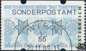 Österreich 2009 Automatenmarke o - € 0,55 - Schneekristalle: SONDERPOSTAMT -
