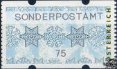 Österreich 2009 Automatenmarke ** - € 0,75 - Schneekristalle: SONDERPOSTAMT -