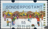 Österreich 2009 Automatenmarke o - € 0,55 - Weihnachtsmarkt: SONDERPOSTAMT -