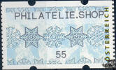Österreich 2009 Automatenmarke ** - € 0,55 - Schneekristalle: PHILATELIE.SHOP -