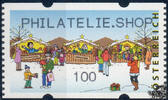 Österreich 2009 Automatenmarke ** - € 1,00 - Weihnachtsmarkt: PHILATELIE.SHOP -