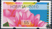 Österreich 2010 Automatenmarke ** - € 0,55 - Seerosen: HIBRIA 2010 -