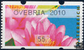 Österreich 2010 Automatenmarke ** - € 0,55 - Seerosen: ÖVEBRIA 2010 -