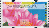 Österreich 2010 Automatenmarke ** - € 0,75 - Seerosen: ÖVEBRIA 2010 -