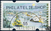 Österreich 2010 Automatenmarke o - € 0,55 - Winterlandschaft: PHILATELIE.SHOP -