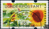 Österreich 2011 Automatenmarke o - € 0,55 - Sonnenblumen: SONDERPOSTAMT -