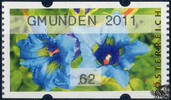 Österreich 2011 Automatenmarke ** - € 0,62 - Enzian: GMUNDEN 2011 -