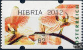 Österreich 2012 Automatenmarke ** - € 0,62 - Orchideen: HIBRIA 2012 -
