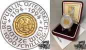Österreich 1000 Schilling 1000 Schilling 1994 - Münze Wien - OVP -