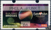 Österreich 2015 Automatenmarke ** - € 0,68 - Eurovision Song Contest - Kugel: PHILA PUNKT -