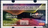 Österreich 2015 Automatenmarke ** - € 0,68 - Eurovision Song Contest - Welle: EUROVISION 15 -