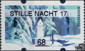 Österreich 2017 Automatenmarke ** - € 0,68 - Kapelle in Winterlandschaft: STILLE NACHT 17 -