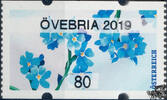 Österreich 2019 Automatenmarke ** - € 0,80 - Vergissmeinicht: ÖVEBRIA 2019 -