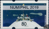 Österreich 2019 Automatenmarke ** - € 0,80 - Winterliches Dorf auf Hügel: NUMIPHIL 2019 -