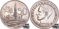 Belgien 50 Francs 50 Francs 1958 - Rathaus Brüssel -