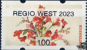 Österreich 2023 Automatenmarke ** - € 1,00 - Löwenmaul: REGIO WEST 2023 -