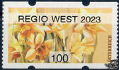 Österreich 2023 Automatenmarke ** - € 1,00 - Narzisse: REGIO WEST 2023 -