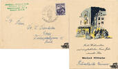 Österreich Christkindlsonderstempel 1955 - Julius Meinl Weihnachtskarte -