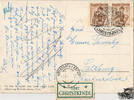 Österreich Christkindlsonderstempel 1957 mit Leitzettel: Über Christkindl -