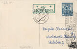 Österreich Christkindlsonderstempel 1958 mit Leitzettel: Über Christkindl -