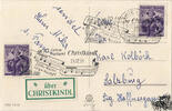 Österreich Christkindlsonderstempel 1959 mit Leitzettel: Über Christkindl -
