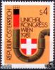 Österreich Österreich ** 1981 - 4 S - UNICHAL-Kongress Wien 1981 -