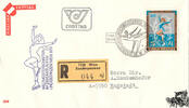 Österreich Österreich FDC 1979 - 4 S - Weltmeisterschaften im Eiskunstlaufen und Eistanzen - Wien 1979 - Reko -