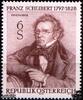 Österreich Österreich ** 1978 - 6 S - 150. Todestag von Franz Schubert -