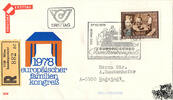 Österreich Österreich FDC 1978 - 6 S - Europäischer Familienkongress - Reko -