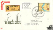 Österreich Österreich FDC 1978 - 3 S - 1100 Jahre Villach - Reko -