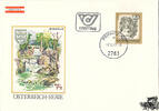 Österreich Österreich FDC 1977 - 20 S - Freimarken Schönes Österreich - Myrafälle - Ortsersttag 2763 Pernitz -