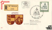 Österreich Österreich FDC 1973 - 7,00 S - Freimarken Schönes Österreich - Burg Falkenstein - Reko E.-SStp. 9821 Obervellach -