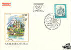 Österreich Österreich FDC 1977 - 6,50 S - Freimarken Schönes Österreich - Villach Perau - E.-SStp. 9500 Villach/Perau -
