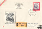 Österreich Österreich FDC 1975 - 6,00 S - Freimarken Schönes Österreich - Lindauer Hütte, Rätikon - Reko Ortsersttag 6774 Tschagguns -