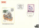 Österreich Österreich FDC 1973 - 5,00 S - Freimarken Schönes Österreich - Ruine Aggstein - Ortsersttag 3642 Gosbach Dorf -