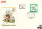 Österreich Österreich FDC 1976 - 4,50 S - Freimarken Schönes Österreich - Retz - Ortsersttag 2070 Retz, NÖ -