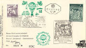 Österreich Christkindlsonderstempel 1968 - Ballonpost -
