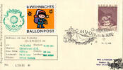 Österreich Christkindlsonderstempel 1969 - Ballonpost -
