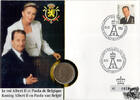 Liechtenstein Peso Numisbrief 1993 - Albert II. & Paola von Belgien -