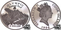 Cook-Inseln Neuseeländische Verwaltung 2 Dollar 2 Dollar 1996 - Olympic National Park -