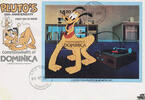 Dominica Dominica 1981 FDC - Disneyblock, Pluto -