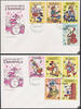 Dominica Dominica 1979 FDC - Disneymarken, Musik -