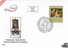 Österreich 2023 FDC - € 1,20 - Weihnachten-Hl. Familie, Pfarrkirche Waldhausen im Strudengau -