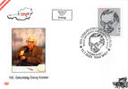 Österreich 2022 FDC - € 2,10 - 100. Geb. Georg Kreisler -