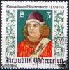 Österreich Österreich o 1977 - 3 S - 600. Geburtstag von Oswald von Wolkenstein -